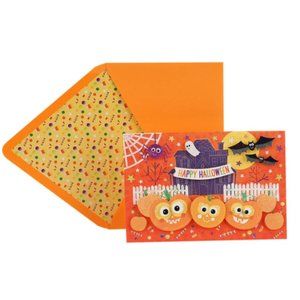 Hallmark Signature Halloween Card for Kids, 3 PACK